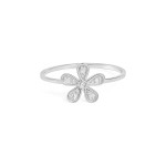 Blossom Flower Diamond Ring