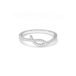 Twist of Light Diamond Ring