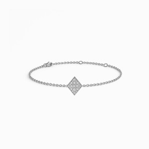 White Gold Diamond Serenity Bracelet