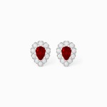White Gold Diamond Elegance Earrings