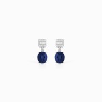 White Gold Large Diamond Elegance Earrings