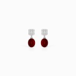White Gold Diamond Earrings