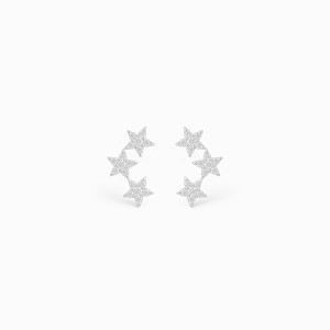 White Gold Diamond Earrings
