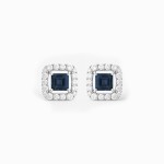 New White Gold Diamond Earrings