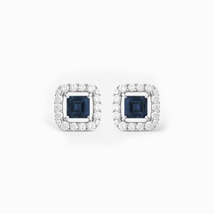 New White Gold Diamond Earrings