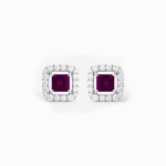 White Gold Luxury Diamond Earrings
