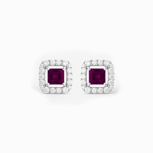 White Gold Luxury Diamond Earrings