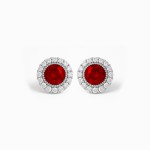 White Gold Radiant Diamond Set