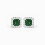 White Gold Diamond Luxury Earrings