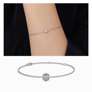 White Gold Diamond Bracelet