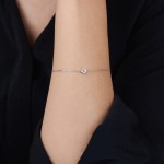 White Gold Diamond Bracelet