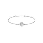 Diamond Medallion Bracelet