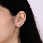 White Gold Diamond Earrings