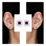 White Gold Luxury Diamond Earrings