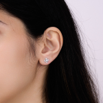 Floral Sparkle Diamond Earrings