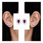 White Gold Diamond Elegance Earrings