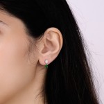 White Gold Diamond Earrings