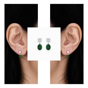White Gold Diamond Earrings
