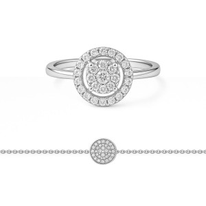 Celeste Set of Ring and Bracelet