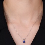 White Gold Diamond Necklace