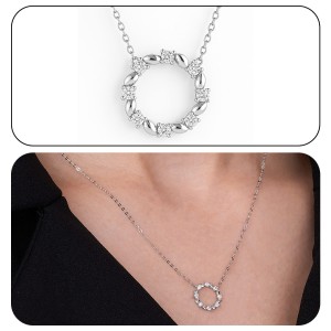 White Gold Diamond Elegance Necklace