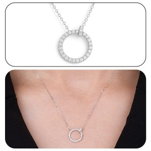 White Gold Diamond Brilliance Necklace
