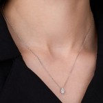 White Gold Diamond Necklace