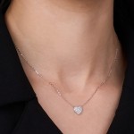 White Gold Luxury Diamond Necklace