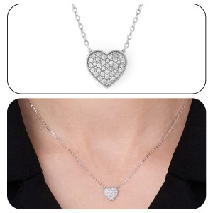 White Gold Luxury Diamond Necklace