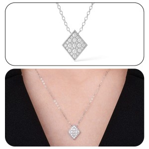 White Gold Diamond Elegance Necklace