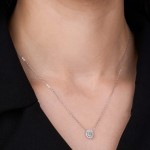 White Gold Diamond Splendor Necklace