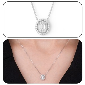 White Gold Diamond Splendor Necklace