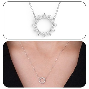 White Gold Diamond Elegance Necklace
