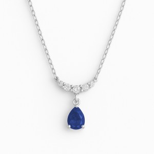 White Gold Diamond Necklace