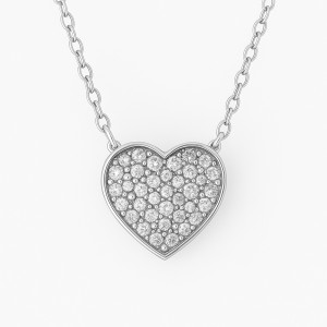 White Gold Luxury Diamond Necklace