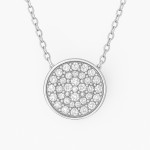 White Gold Grace Necklace