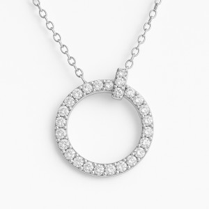 White Gold Diamond Brilliance Necklace