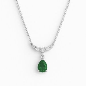White Gold Diamond Necklace