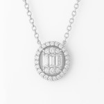 White Gold Diamond Embrace Set