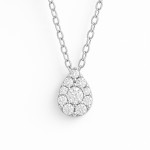White Gold Diamond Necklace