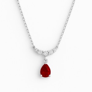 White Gold Diamond Necklace