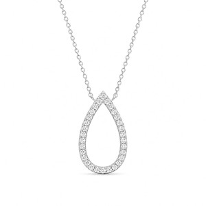 Eternal Drop Diamond Necklace