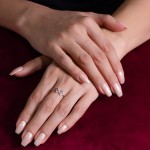 Radiant Geometry Diamond Ring
