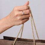 Radiant Circle Diamond Ring