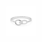 Infinity Diamond Ring