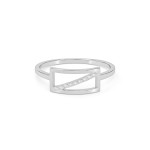 White Gold Diamond Ring