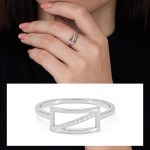 White Gold Diamond Ring