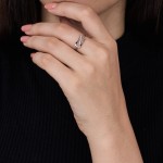 White Gold Diamond Ring