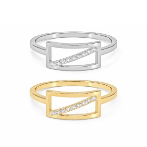 White Gold Diamond Ring