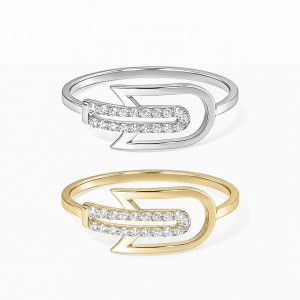 Arrow of Light Diamond Ring